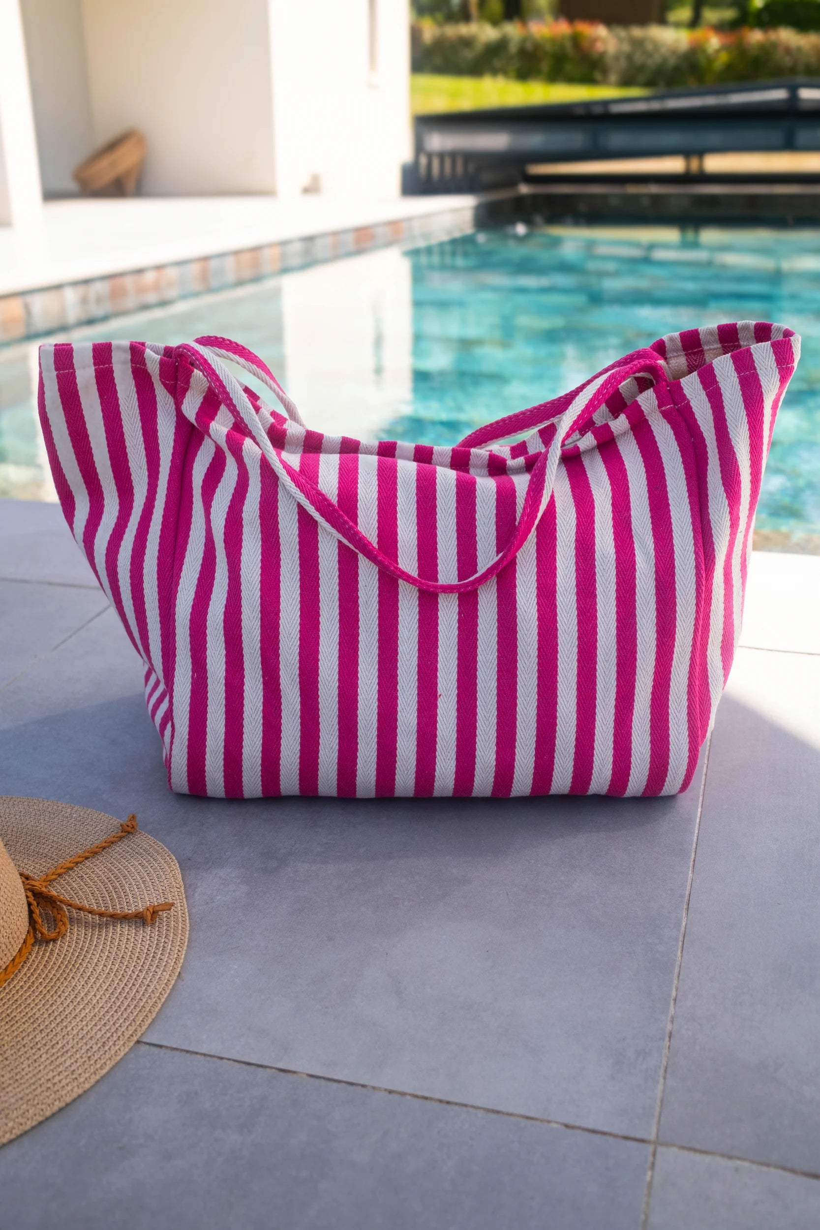 Sac cabas Soline XL rose