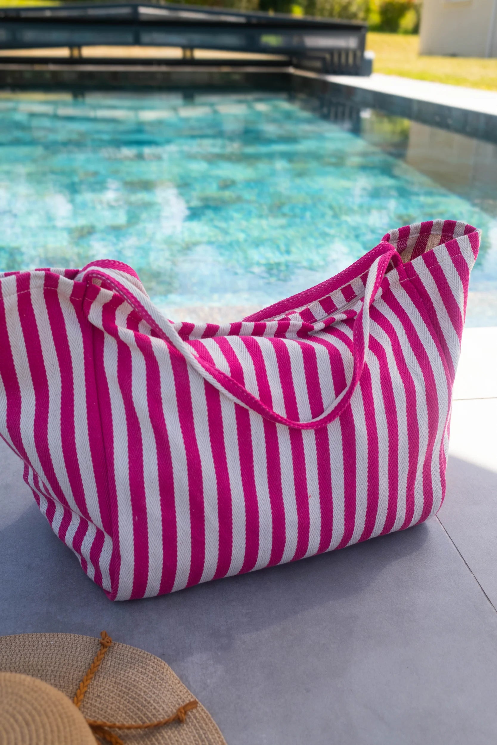 Sac cabas Soline XL rose
