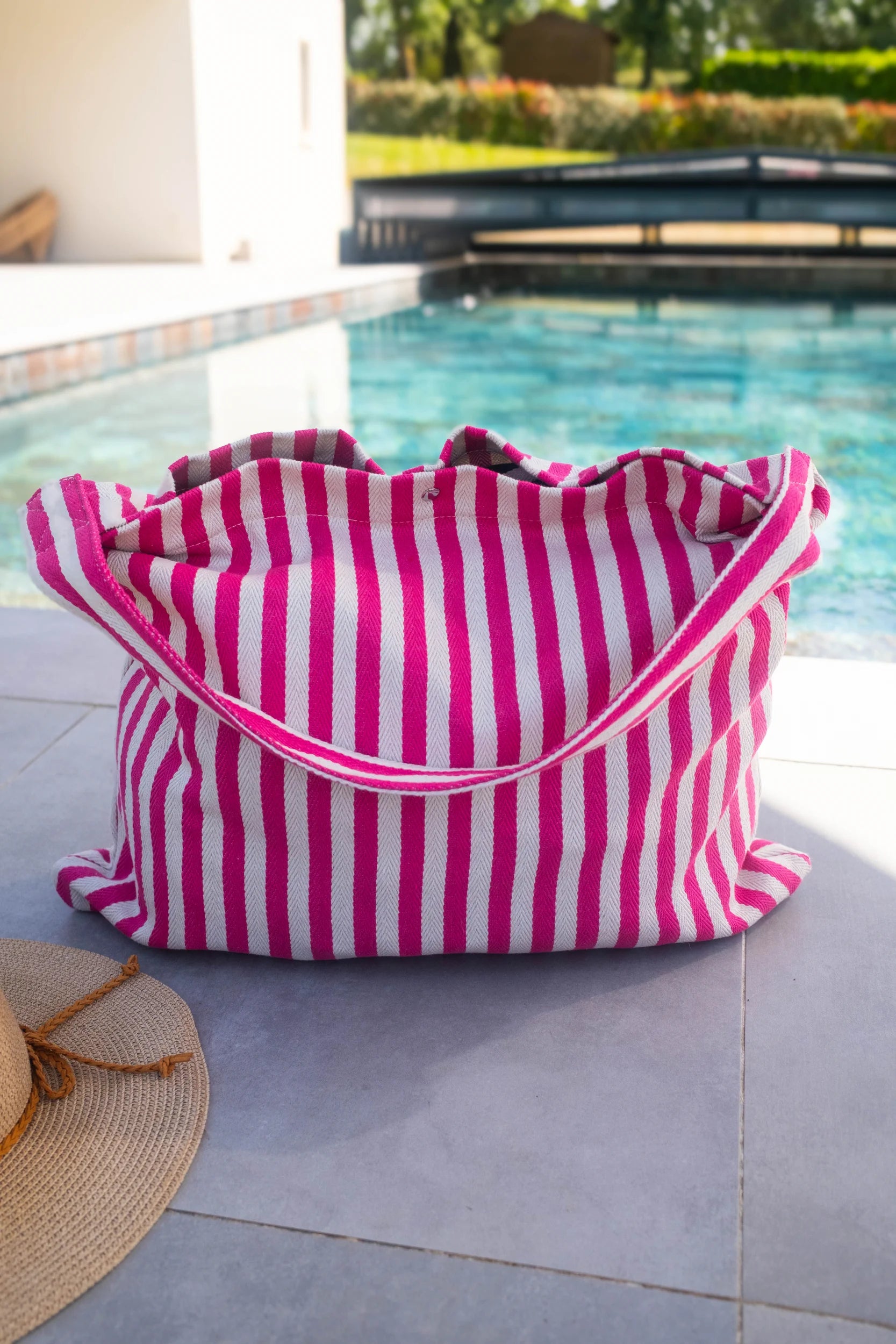 Sac cabas Soline L rose