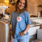 T-shirt Maya bleu
