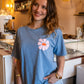 T-shirt Maya bleu