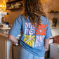 T-shirt Maya bleu