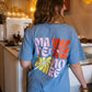 T-shirt Maya bleu
