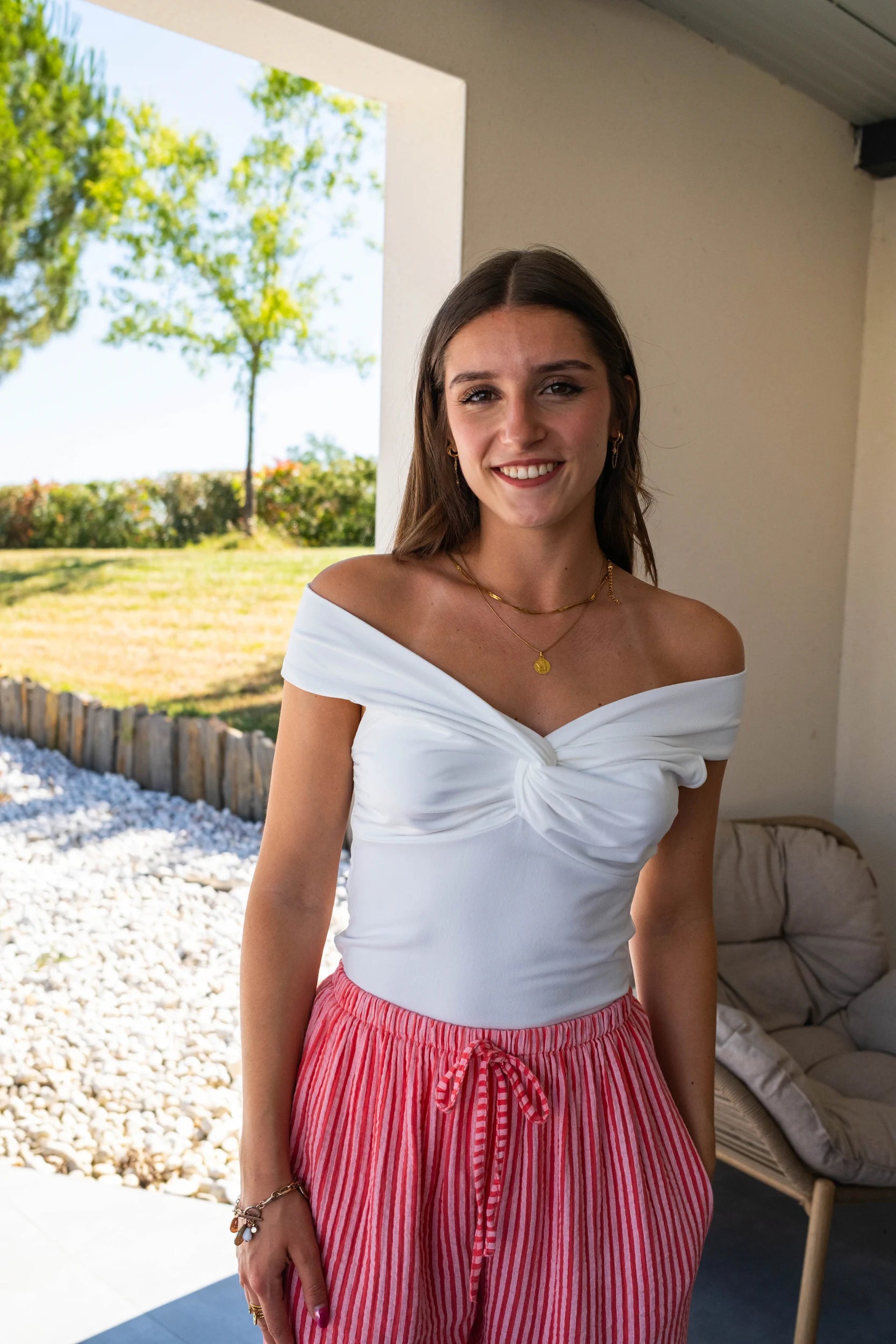 Top Lilo écru