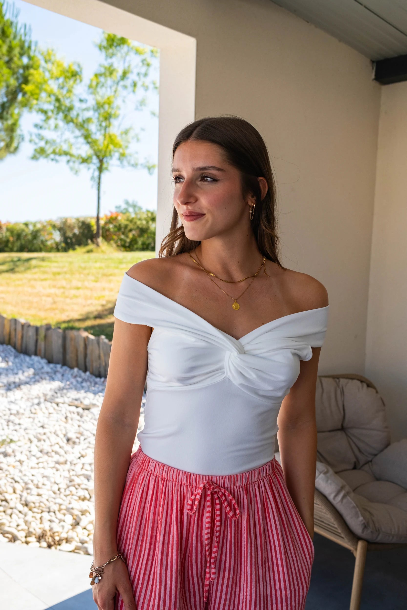 Top Lilo écru