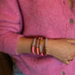 Bracelet Tyla rose doré