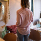 Chemise Mani rose