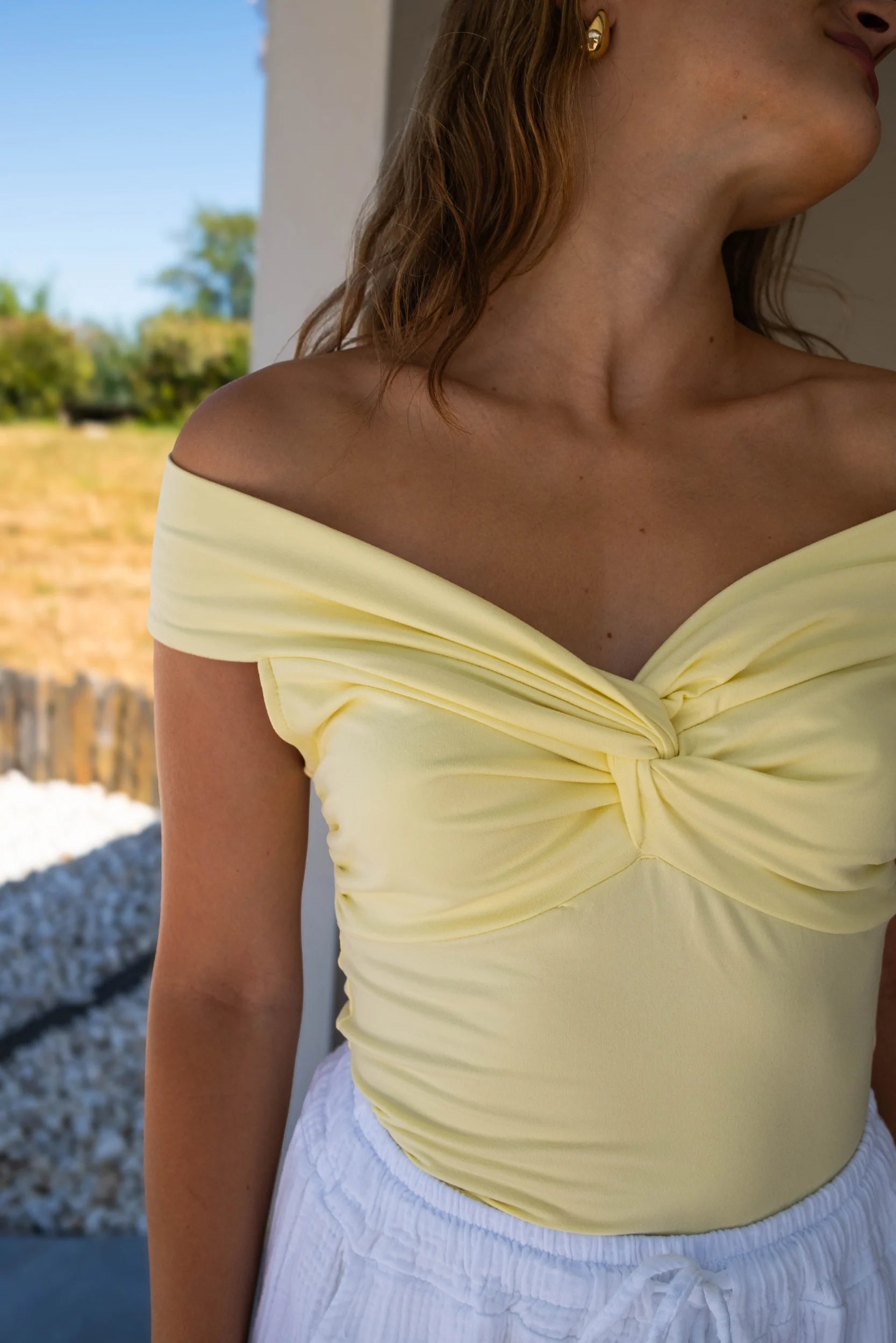 Top Lilo jaune