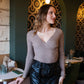 Pull Linda taupe