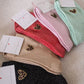 Chaussettes Cœurs léo beiges