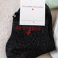 Chaussettes Je t'aime noires
