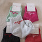Chaussettes Je t'aime fuchsia