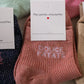Chaussettes Douce Patate vieux rose