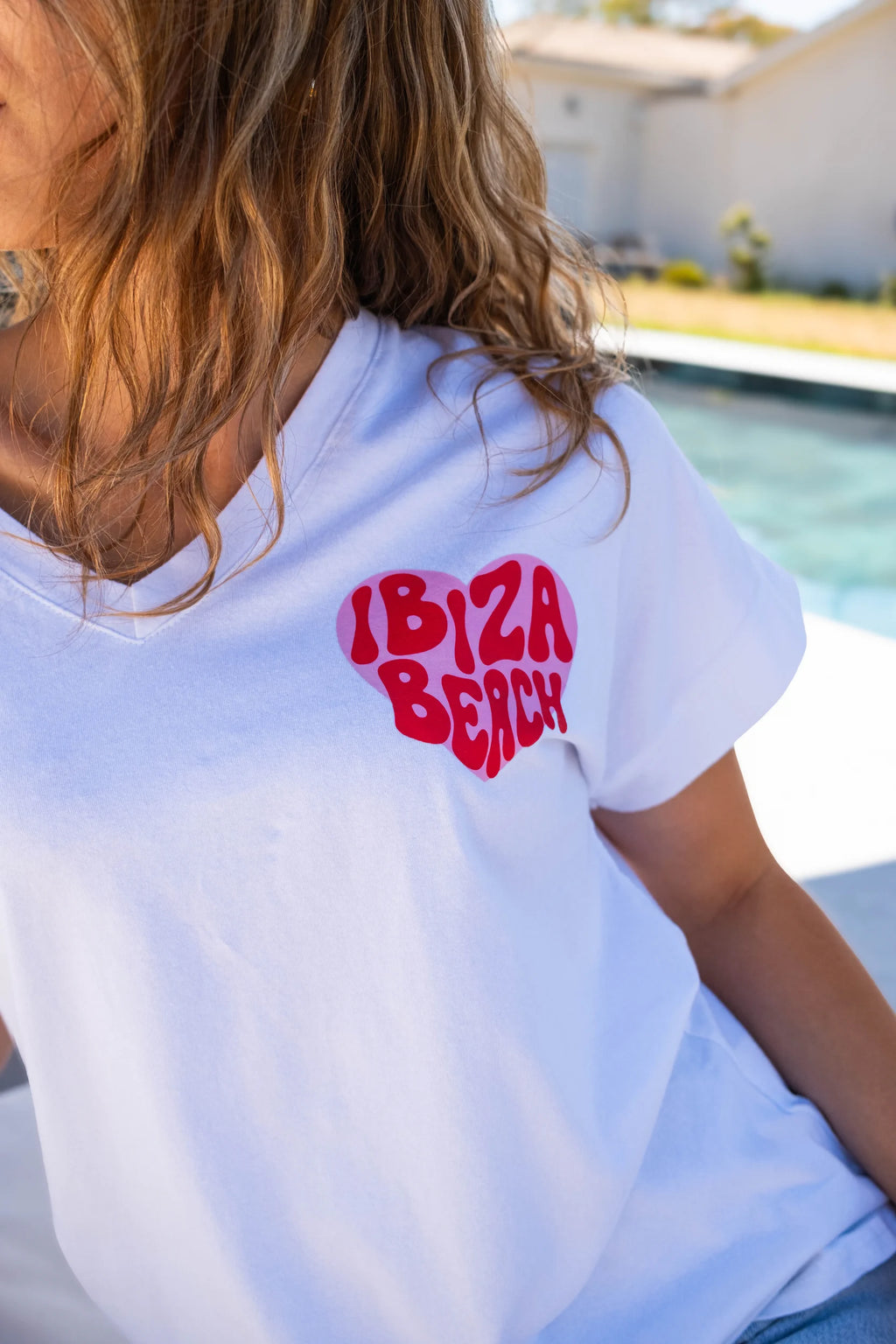 T-shirt Ibiza beach
