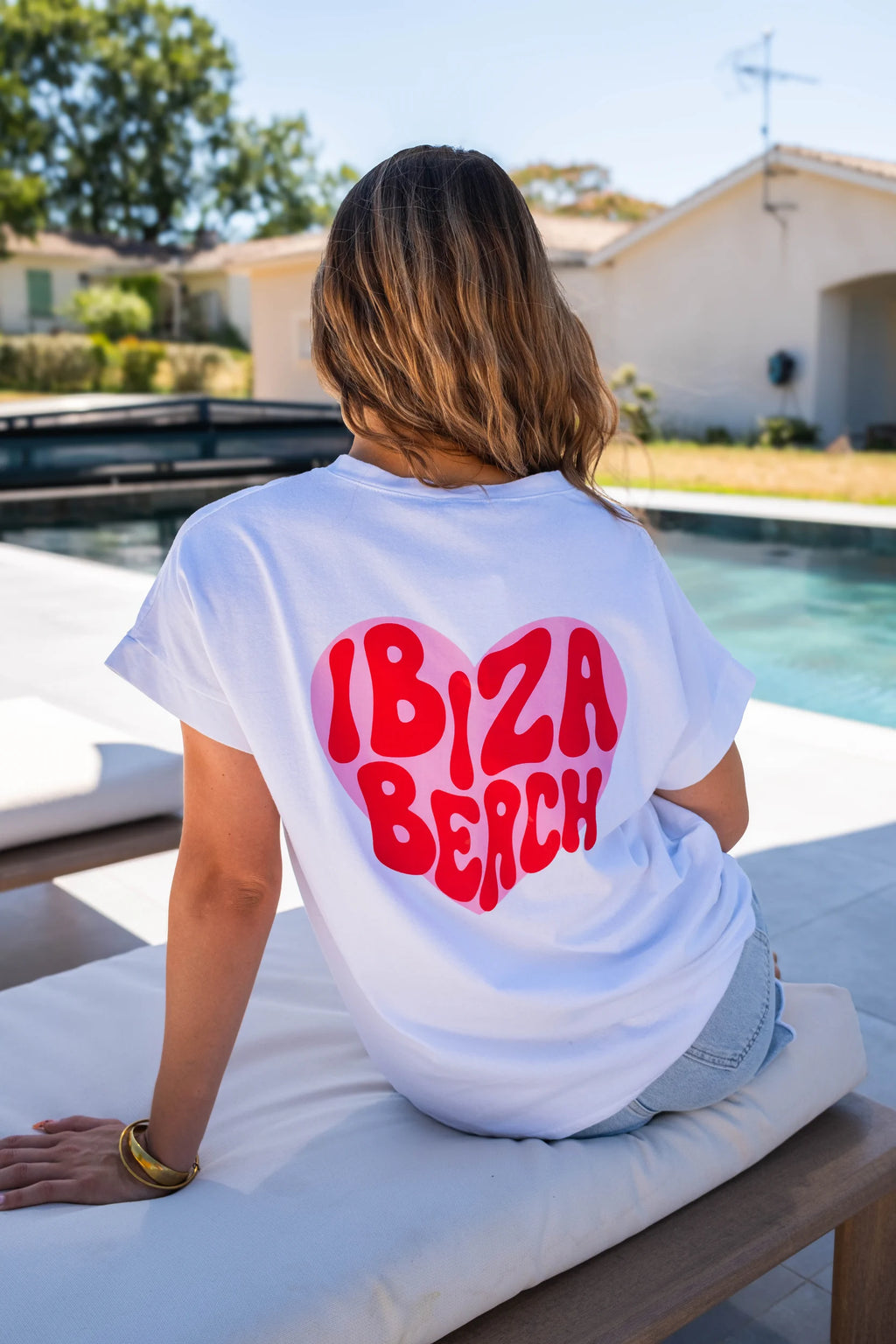 T-shirt Ibiza beach