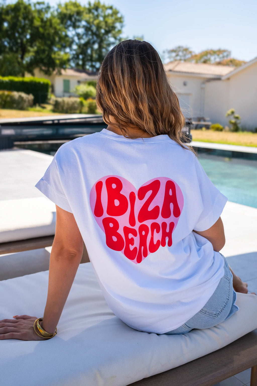T-shirt Ibiza beach