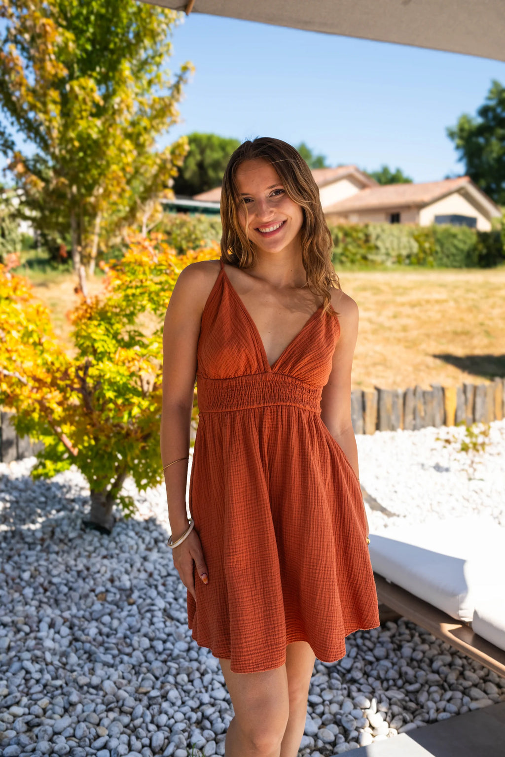 Robe Izia terracotta