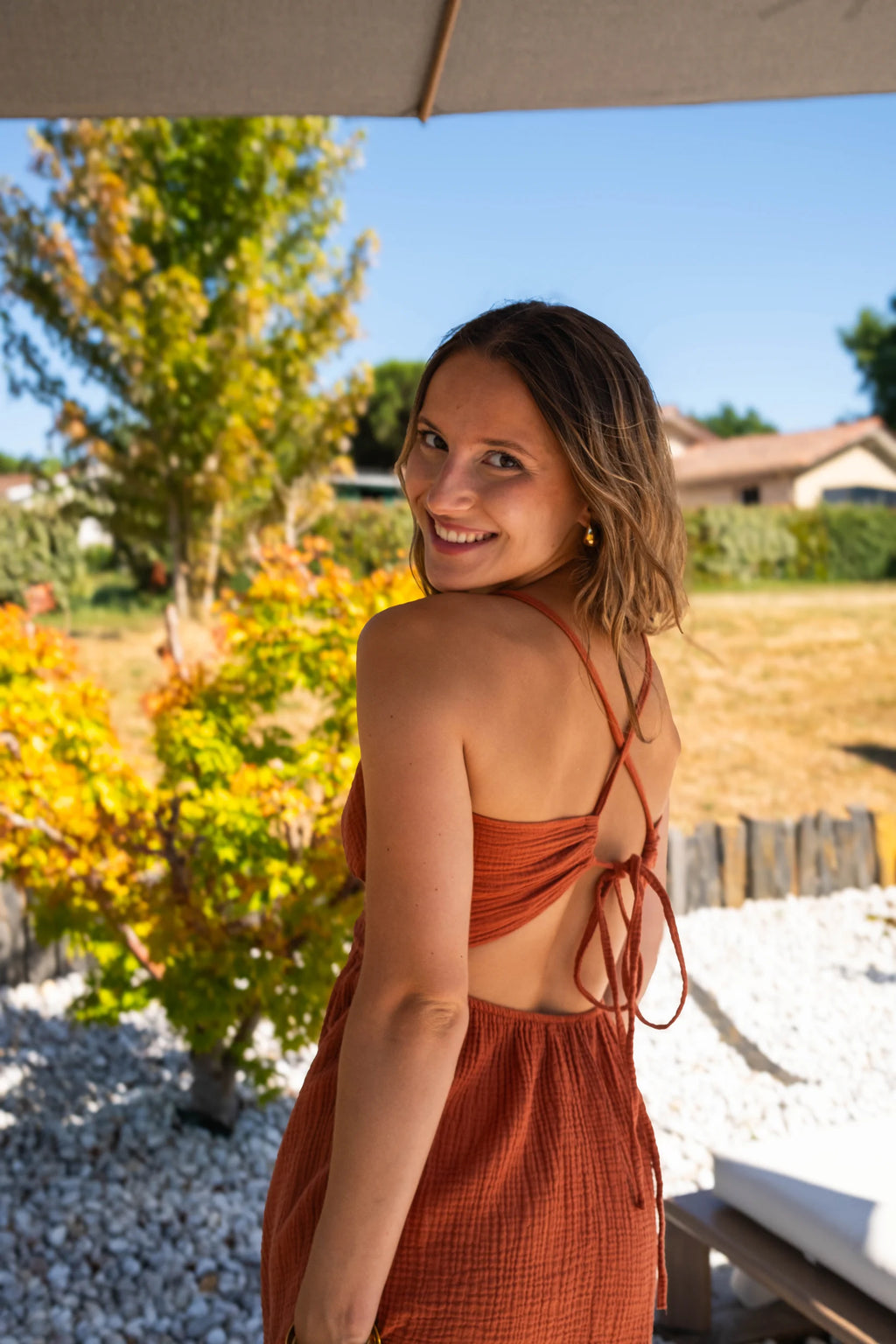 Robe Izia terracotta
