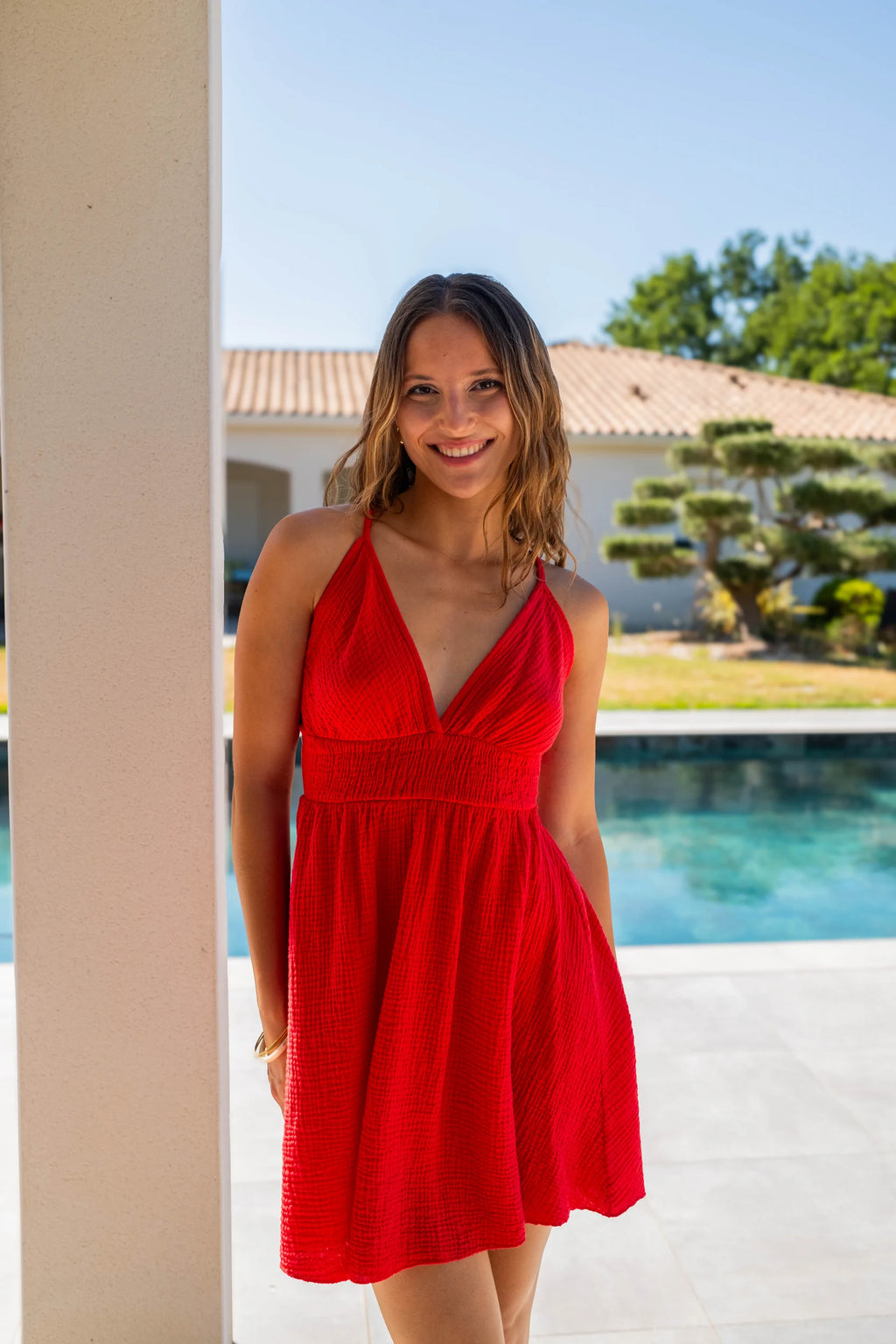 Robe Izia rouge