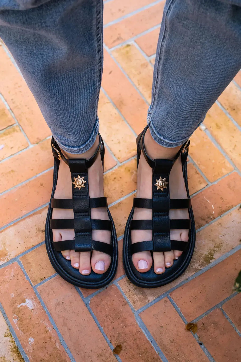 Sandales Soleil noires