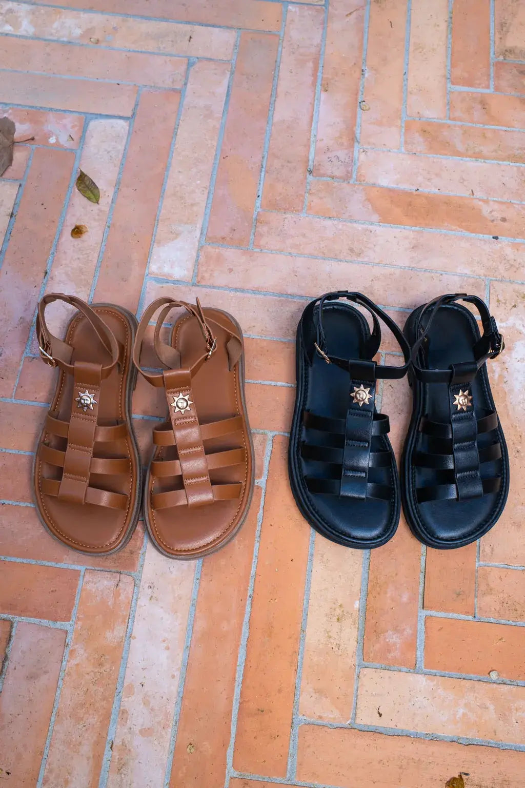 Sandales Soleil noires