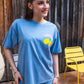 T-shirt Limoncello bleu