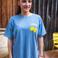 T-shirt Limoncello bleu