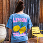 T-shirt Limoncello bleu