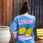 T-shirt Limoncello bleu