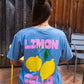 T-shirt Limoncello bleu