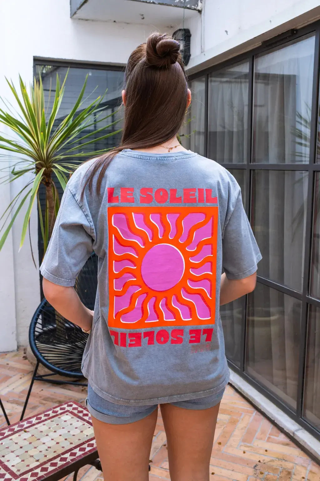 T-shirt Le Soleil gris