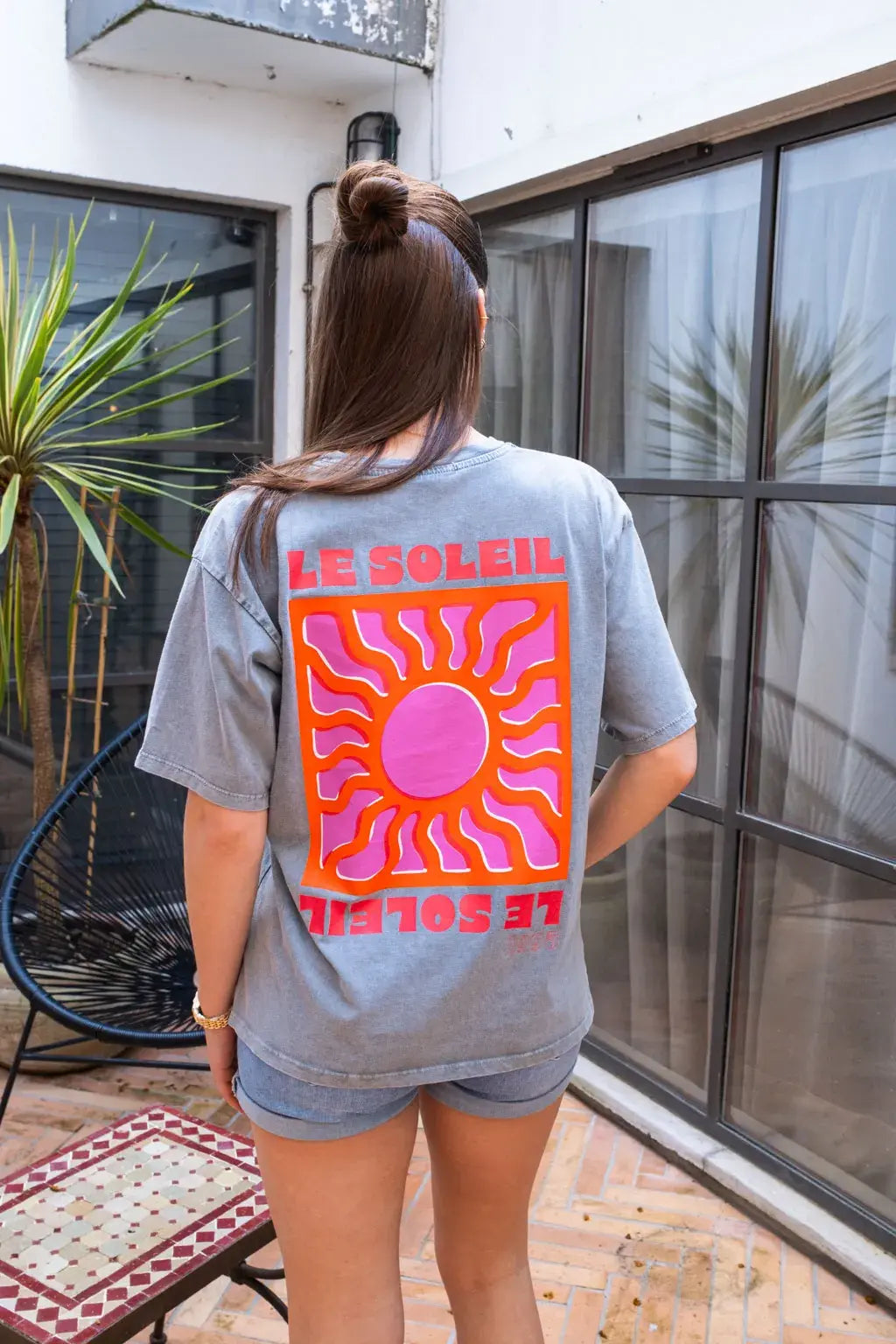 T-shirt Le Soleil gris