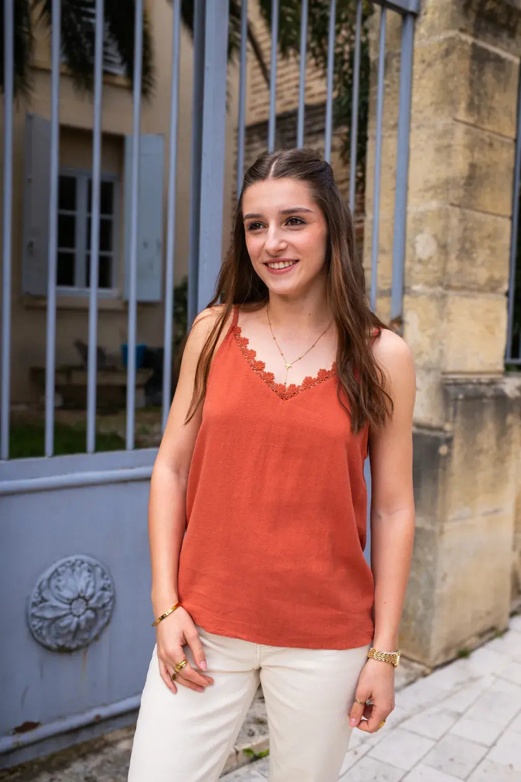 Top Nicolas terracotta