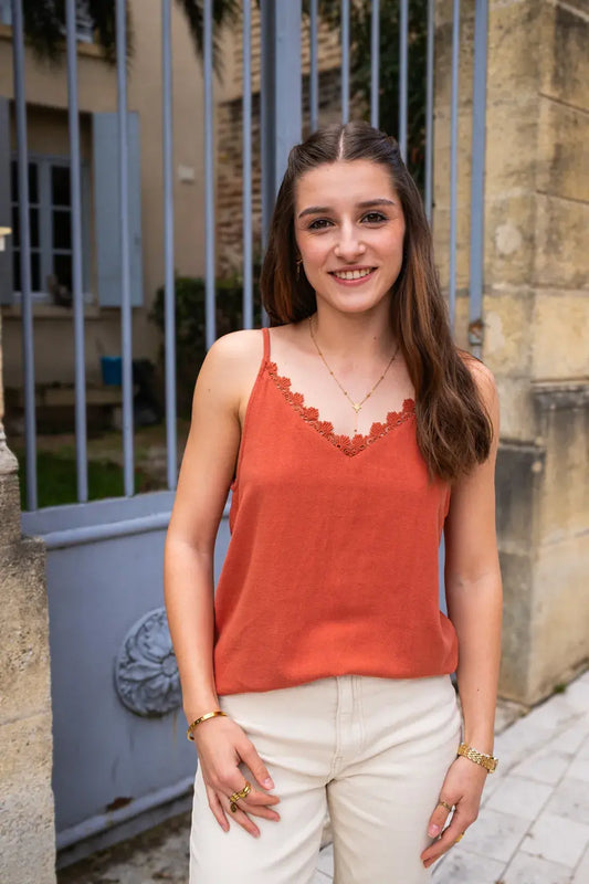 Top Nicolas terracotta