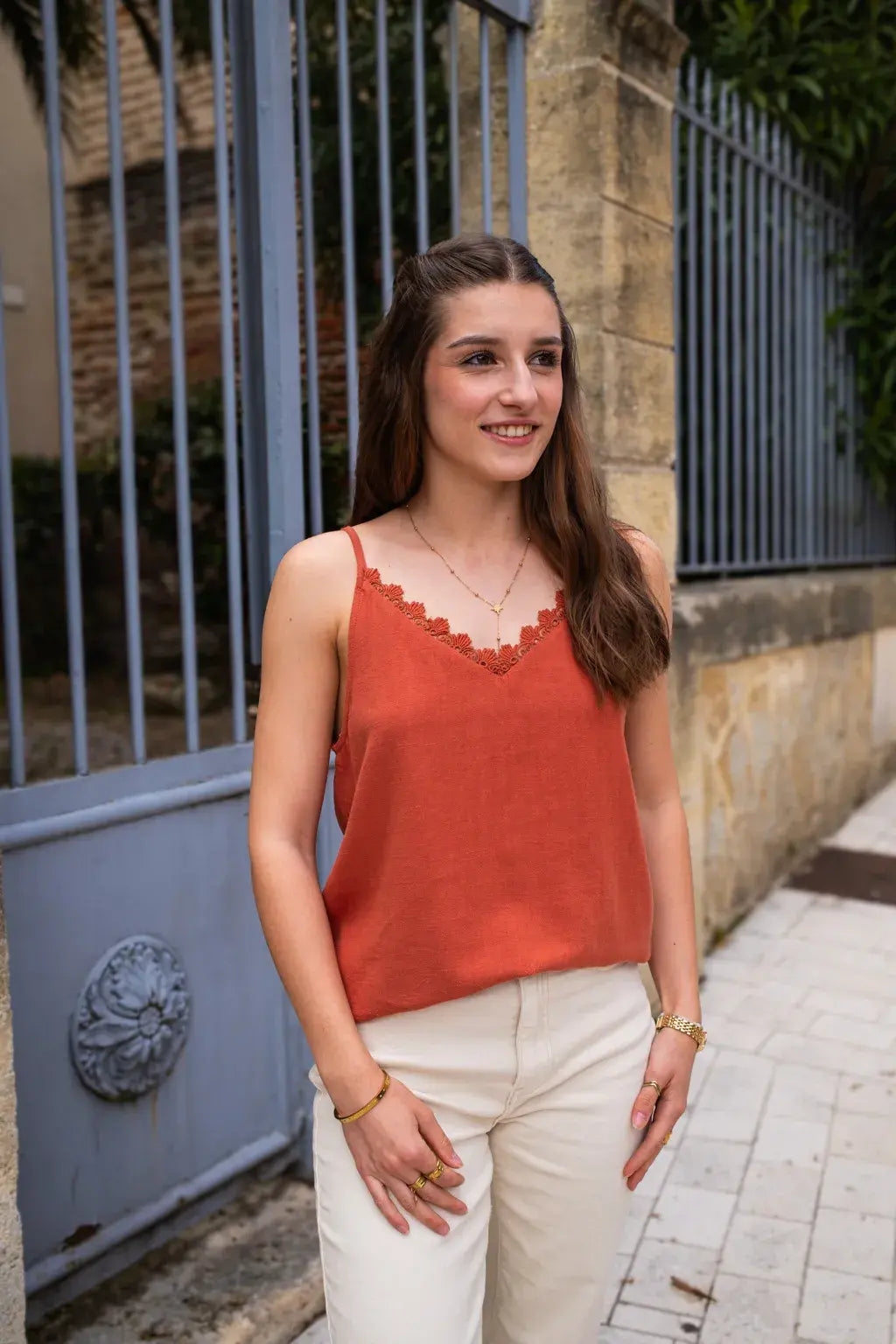 Top Nicolas terracotta