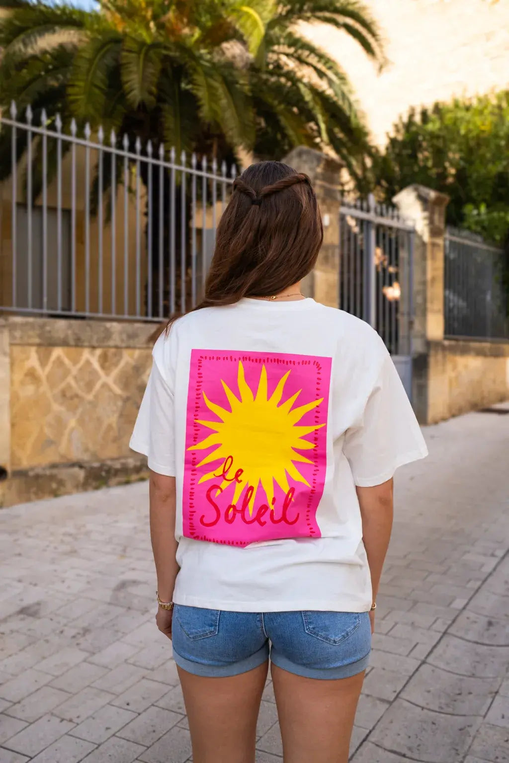 T-shirt Le Soleil écru