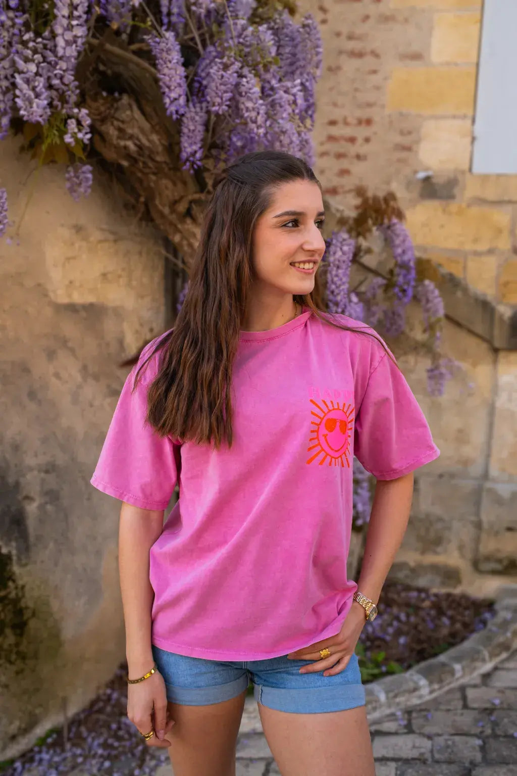 T-shirt Happy rose