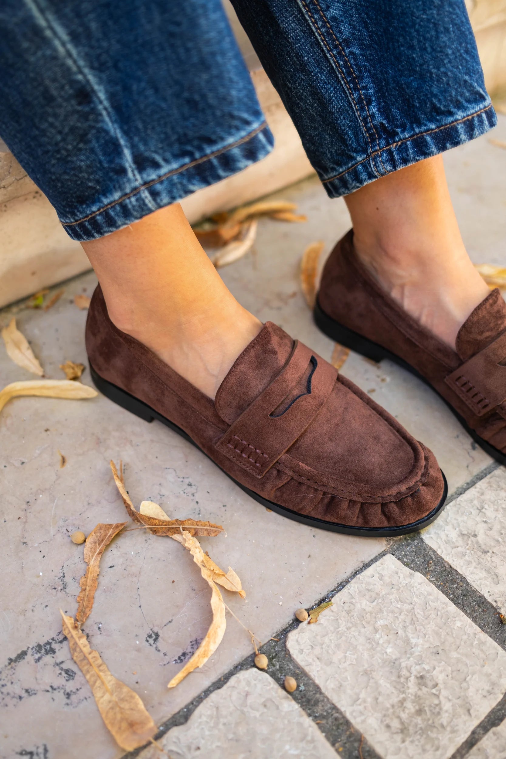 Mocassins Dean chocolat