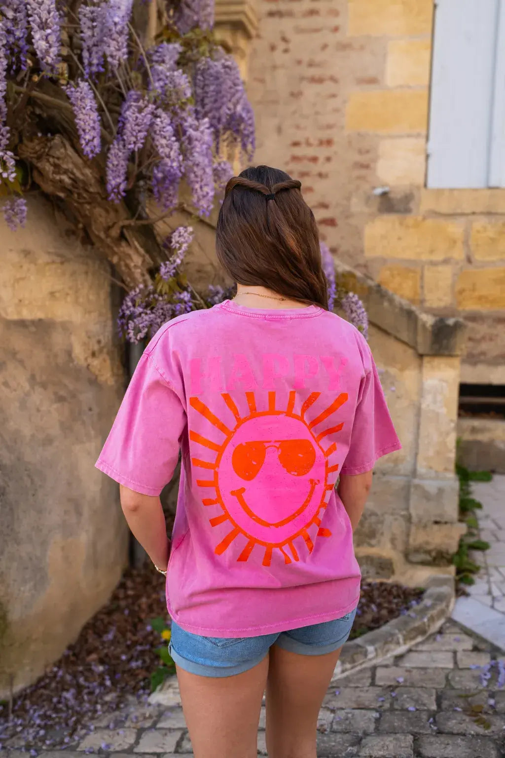 T-shirt Happy rose
