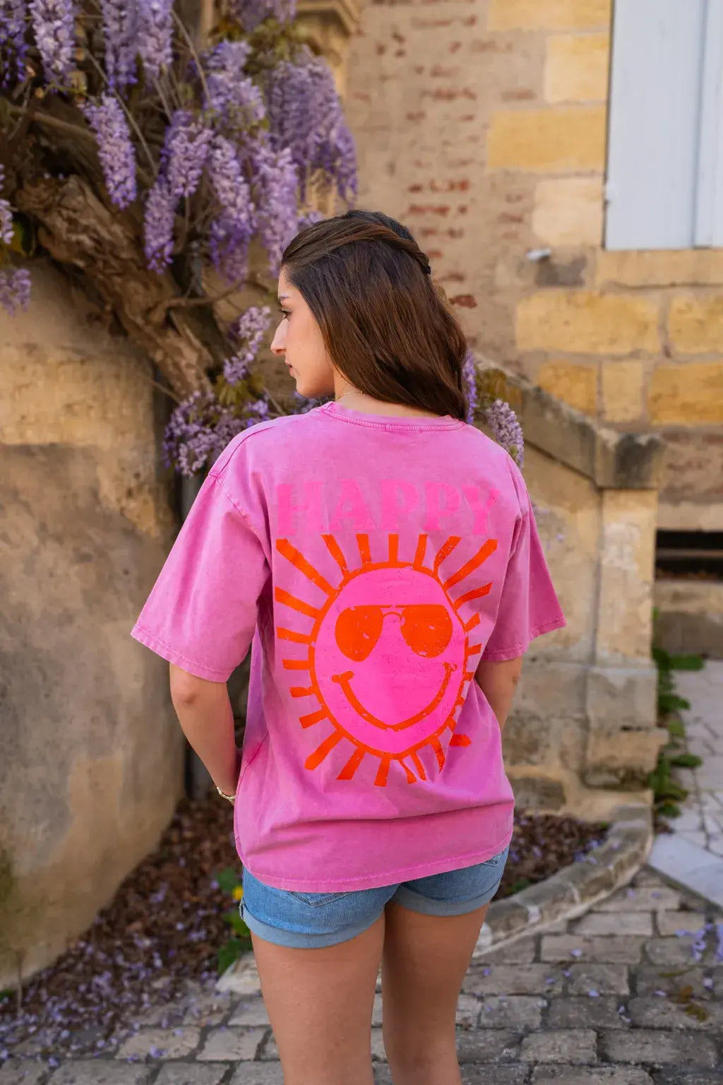 T-shirt Happy rose