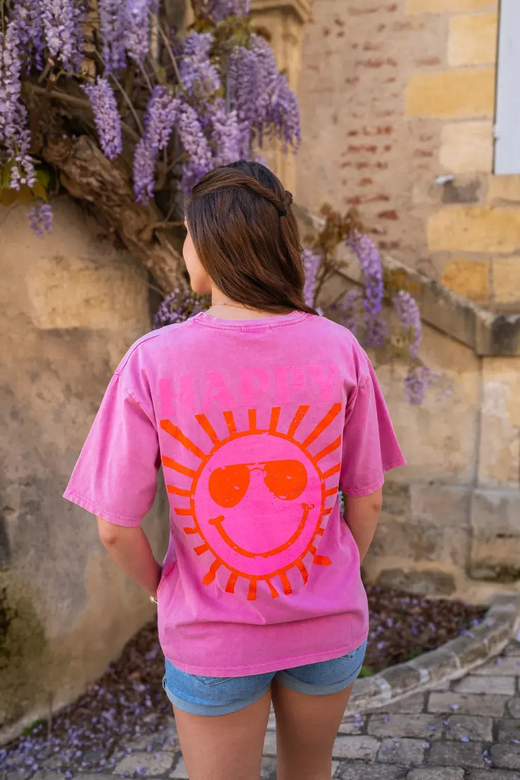T-shirt Happy rose