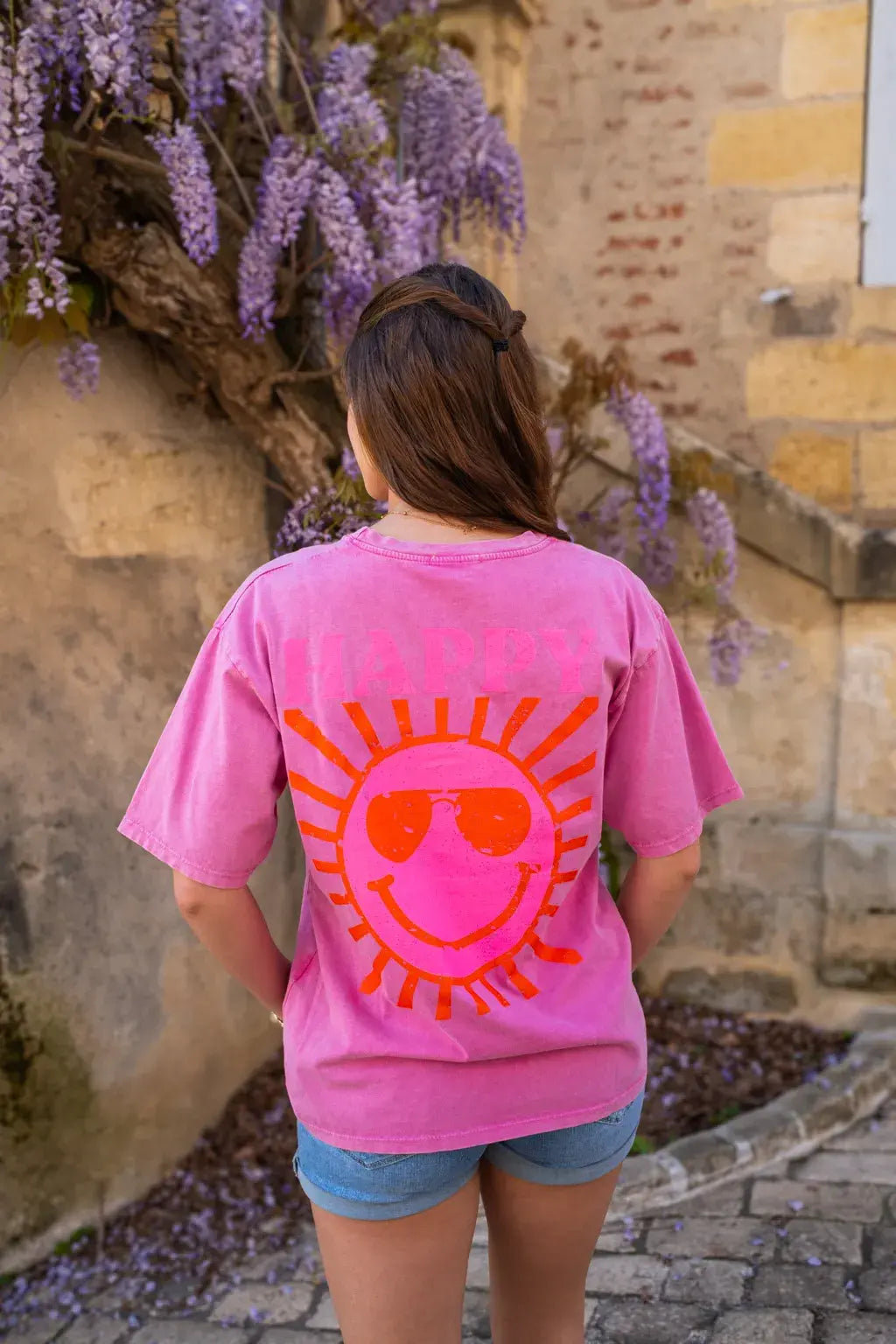 T-shirt Happy rose