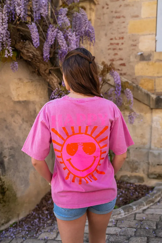 T-shirt Happy rose