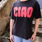 T-shirt Ciao noir
