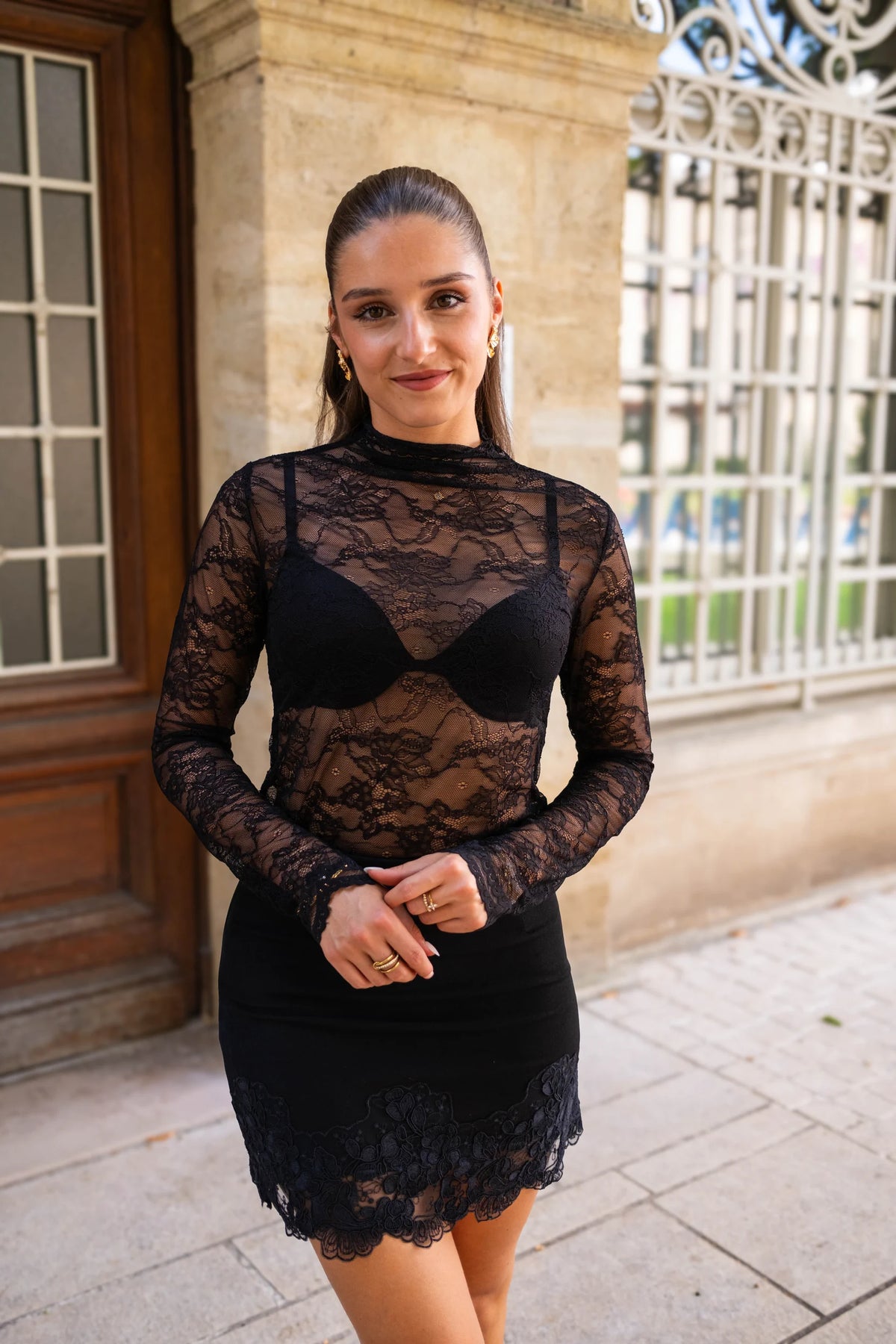 Blouse Garrett noire