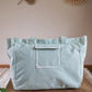 Sac cabas Vichy vert
