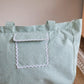 Sac cabas Vichy vert
