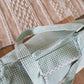Sac cabas Vichy vert