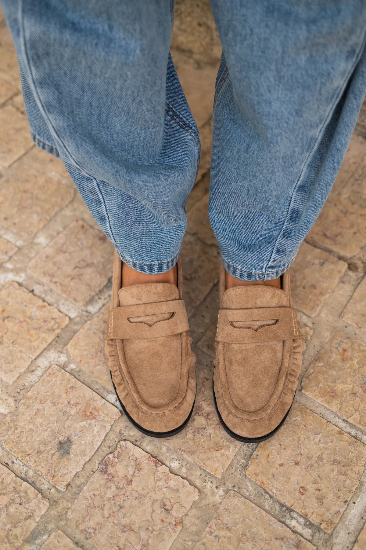 Mocassins Dean beige