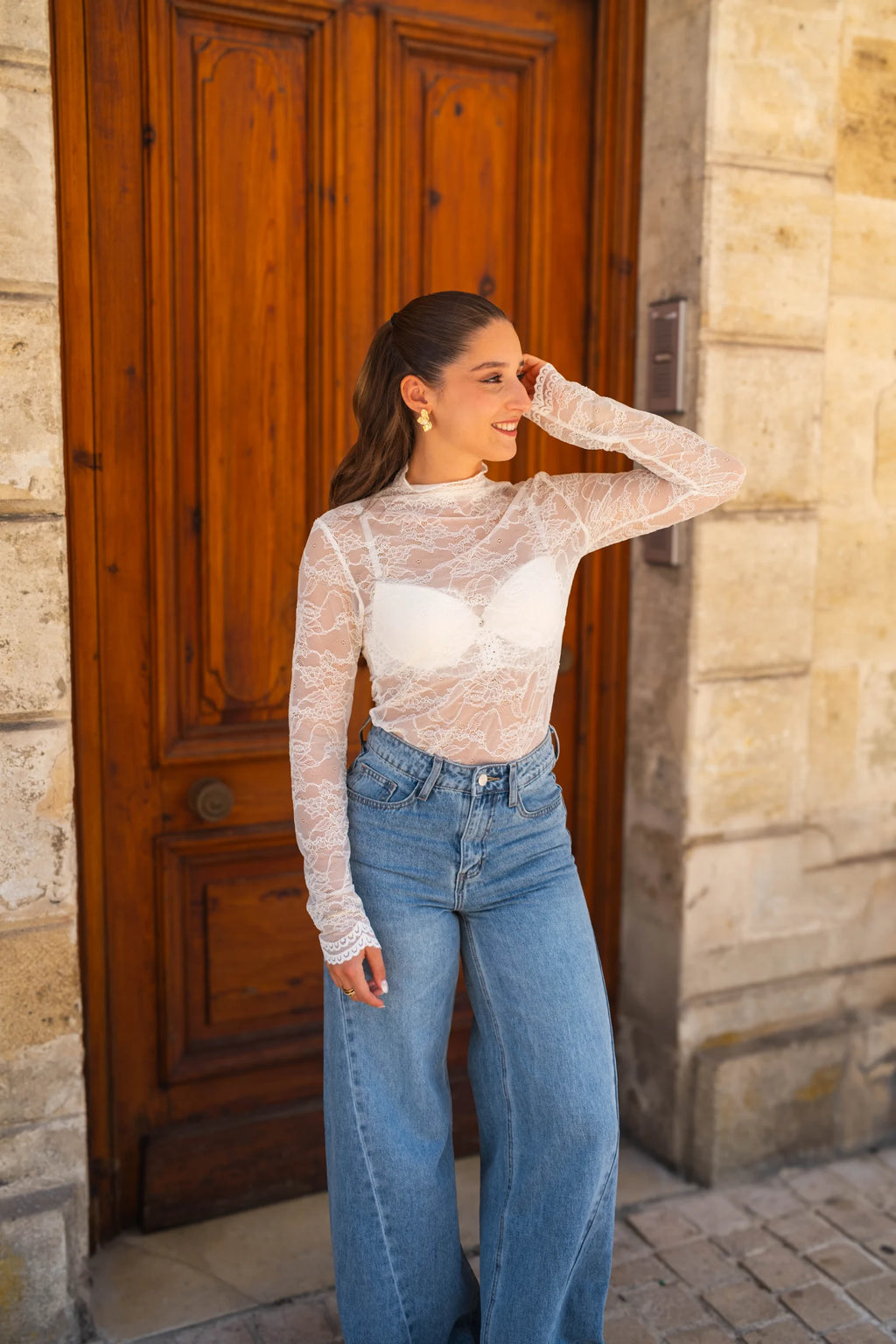 Blouse Garrett écru